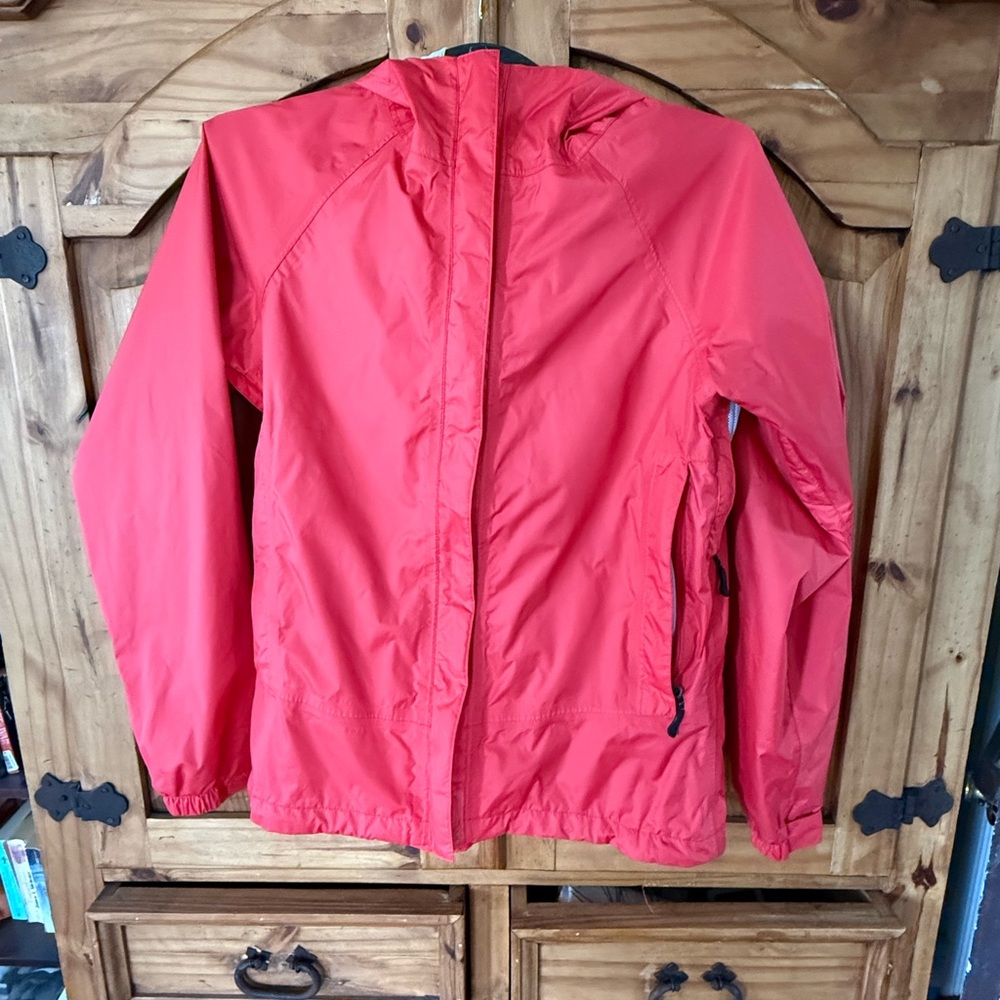 Red Windbreaker Jacket